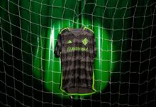 Camiseta do Inter - 3º uniforme usado contra o Coritiba em 2023 na derrota por 4x3 para o Coxa