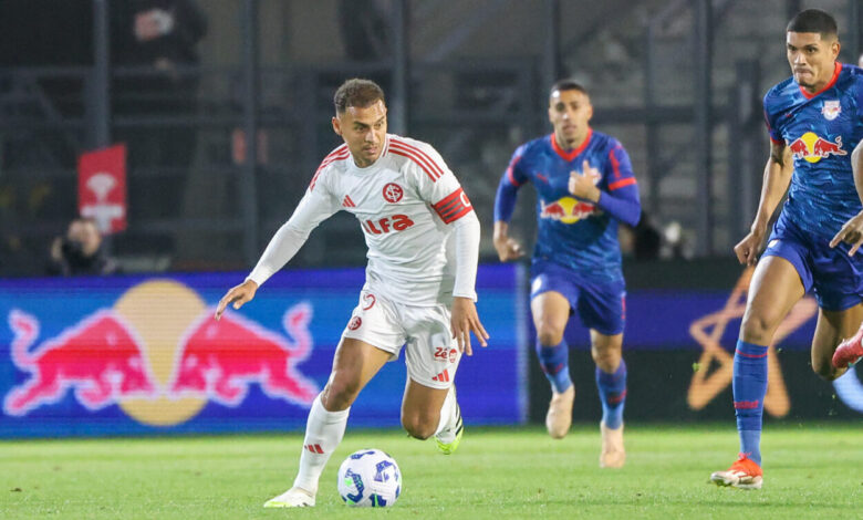 Alan Patrick, do Inter em jogo contra o Bragantino em 2025