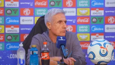 Pavón e Luís Castro no Grêmio