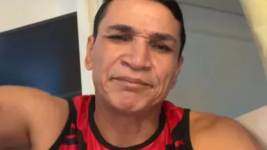 Ex-Flamengo, Ronaldo Angelim vê olé na Arena e zoa Grêmio: "Time de crianças de 5 anos" Ronaldo Angelim pelo Flamengo