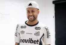 Neymar pelo Santos