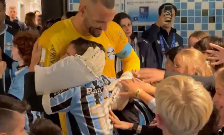 Grêmio divulga conteúdo de Weverton