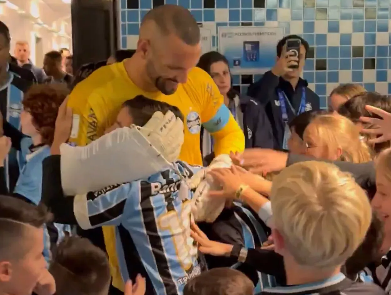 Grêmio divulga conteúdo de Weverton