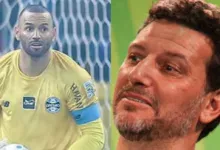 Elano e Weverton pelo Grêmio