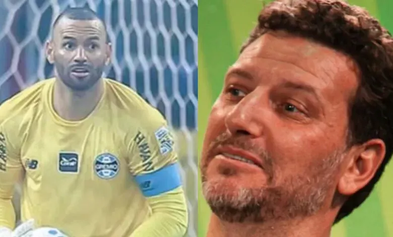 Elano e Weverton pelo Grêmio