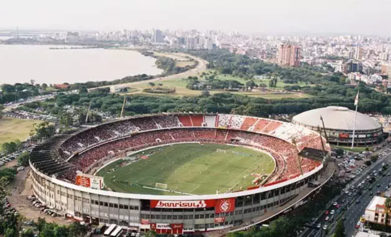 Estádio Beira-Rio, antes da reforma