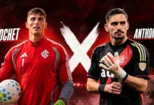 Inter vê dúvida de Rochet abrir caminho para Anthoni seguir no gol Rochet-x-Anthoni