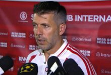 Paulo Pezzolano, treinador do Inter, campeão da Recopa Gaúcha