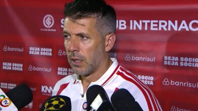 Paulo Pezzolano, treinador do Inter, campeão da Recopa Gaúcha