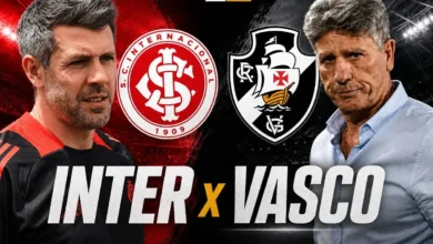 Inter tem vantagem histórica nos duelos contra o Vasco; veja estatísticas Paulo Pezzolano de Inter pega o Vasco de Renato Portaluppi