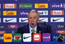 Carlo Ancelotti, treinador do Brasil