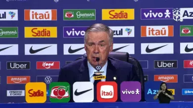 Carlo Ancelotti, treinador do Brasil