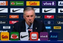 Carlo Ancelotti, treinador do Brasil
