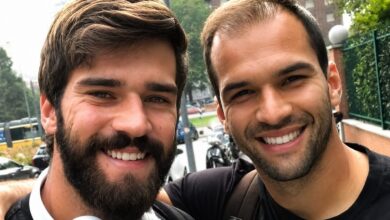 Inter tem outro Becker no CT e sobrenome de Alisson e Muriel chama atenção Alisson e Muriel Becker, ex-goleiros do Inter