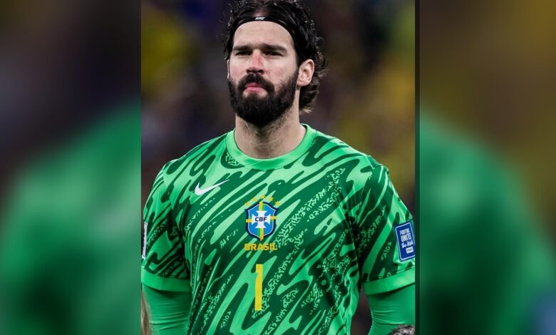 Alisson Becker, goleiro do Liverpool, ex-Inter e convocado pela Seleção Brasileira pelo Carlo Ancelotti
