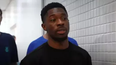 Amuzu concede primeira entrevista após Grêmio não liberar ida para amistoso Amuzu Grêmio