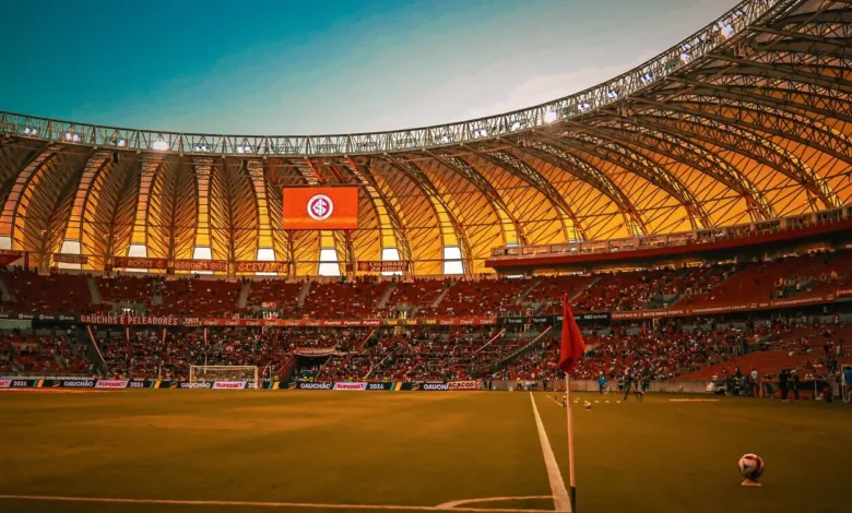 Inter reage à queda de associados e abre plano com adesão superior a R$ 3 mil Sport Club Internacional no Estádio Beira-Rio em Porto Alegre