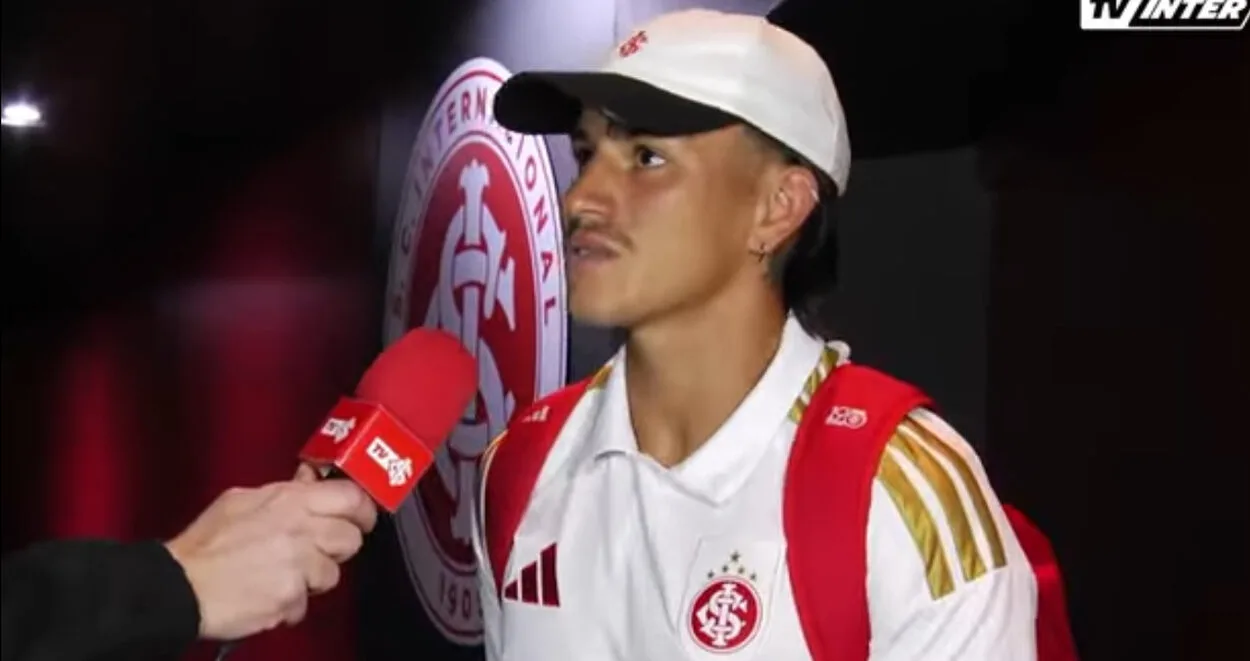 Presidente do Inter esclarece futuro de Bernabei em meio a rumores de saída Bernabei em entrevista para a TV Inter