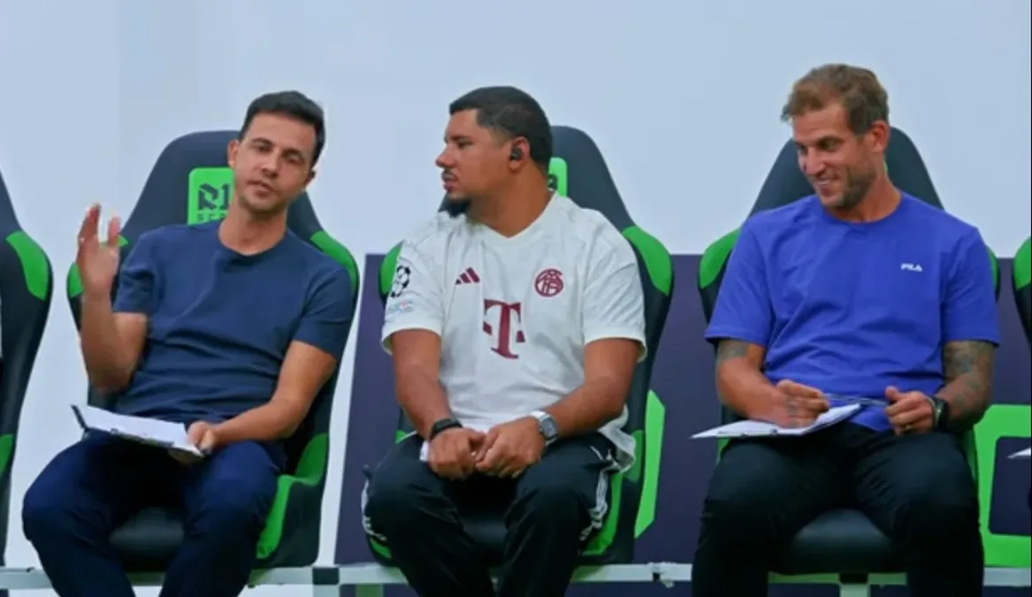 Nilmar e Moura