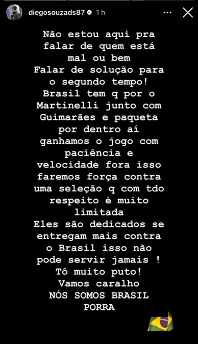 Ex-Grêmio antecipa como o Brasil viraria contra o Japão: "Tem que botar o Martinelli"