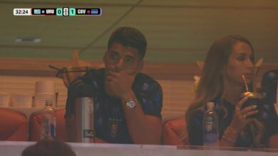 Suárez não conseguiu ver o Uruguai vencer