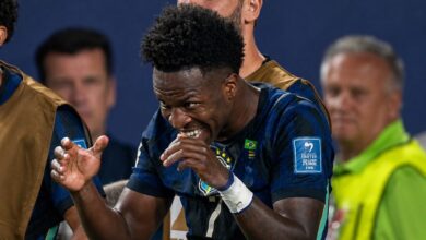 Vini Jr marca de novo e fica mais perto de cumprir promessa a Felipão, do Grêmio Vini Jr, faz gol contra o Haiti, com a camiseta do Brasil. Falta pouco para cumprir promessa para Felipão, coordenador técnico do Grêmio