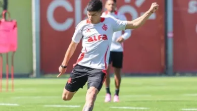 Sem espaço, Alan Rodríguez fica perto de deixar o Inter e já tem clube interessado Alan Rodríguez pelo Inter