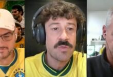 Lisca inicia projeto com Duda Garbi e Rica Perrone durante a Copa do Mundo Lisca do Inter