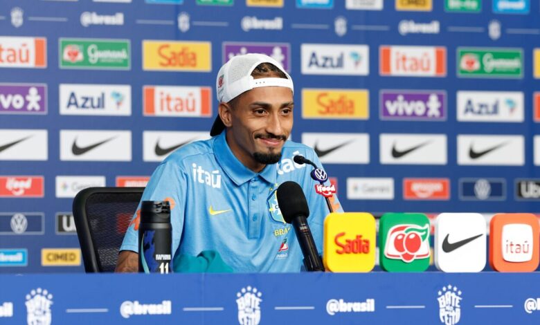Raphinha publica longo texto nas redes sociais antes de Brasil x Escócia pela Copa Raphinha