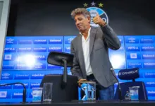 O ex-jogador do Grêmio que gostaria de estar vendo Renato no lugar de Ancelotti Renato no Grêmio
