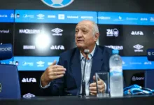 Felipão relembra 7x1 e destaca gesto de ex-presidente do Grêmio: "Me deu a chance" Felipão pelo Grêmio