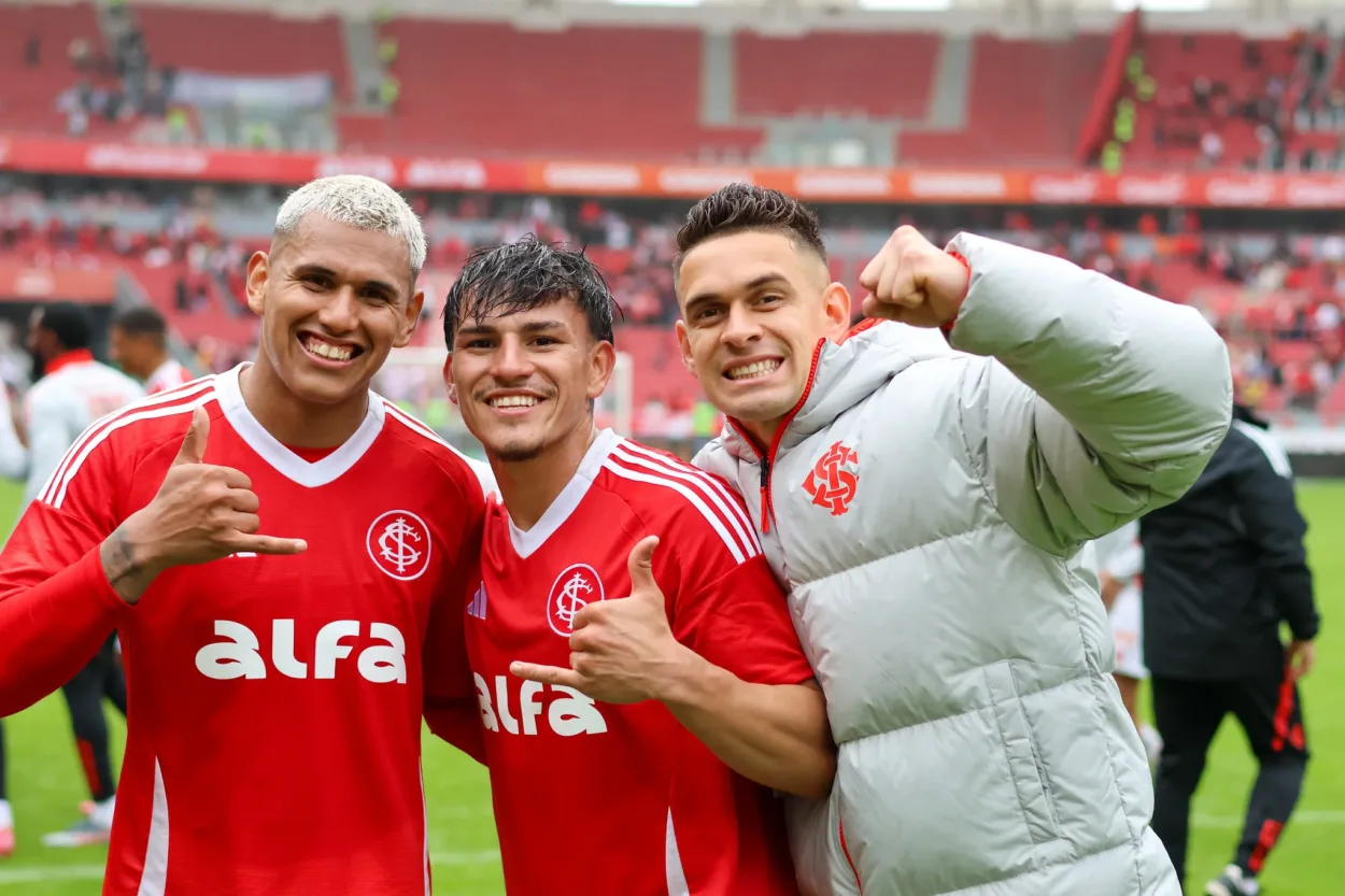 Aguirre, Bernabei e Borré pelo Inter