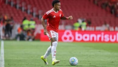 Atacante do Inter se lesiona nas férias, passa por cirurgia e se torna desfalque Kayky pelo Inter