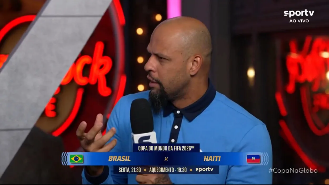 Felipe Melo admite que deu "bola fora" ao colocar Brasil e Argentina no mesmo nível Felipe Melo