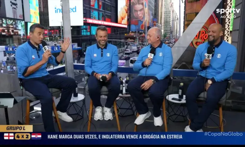 Felipão lembra ídolo do Palmeiras, mas diz que nunca treinou alguém como Harry Kane Felipão fala de Kane