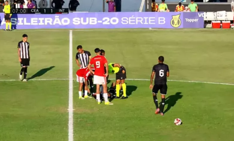 Inter sofre derrota para o Ceará e segue na segunda divisão do Brasileirão Sub-20 Inter
