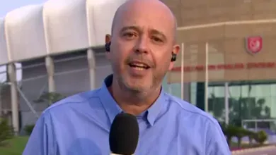 Alex Escobar se manifesta na web após dar susto e passar mal ao vivo na Globo Alex Escobar Globo