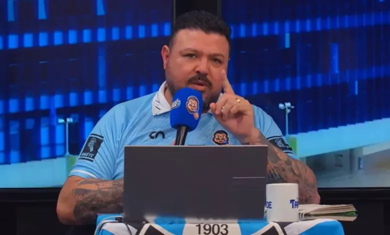 Alex Bagé, jornalista e torcedor do Grêmio