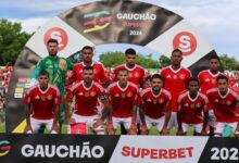 Jogadores do Inter - Gauchão 2026