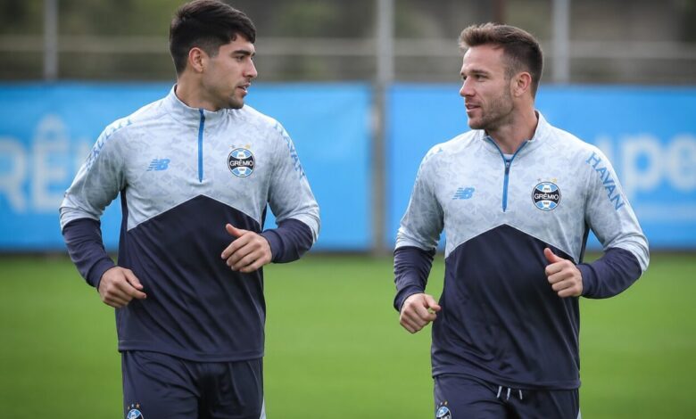 Grêmio muda plano após saída de Arthur e aposta alto em reforço milionário Nardoni e Arthur, Grêmio