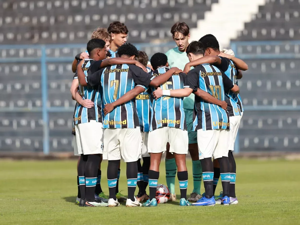 De 7: Grêmio leva goleada contundente do Corinthians em duelo na base Grêmio