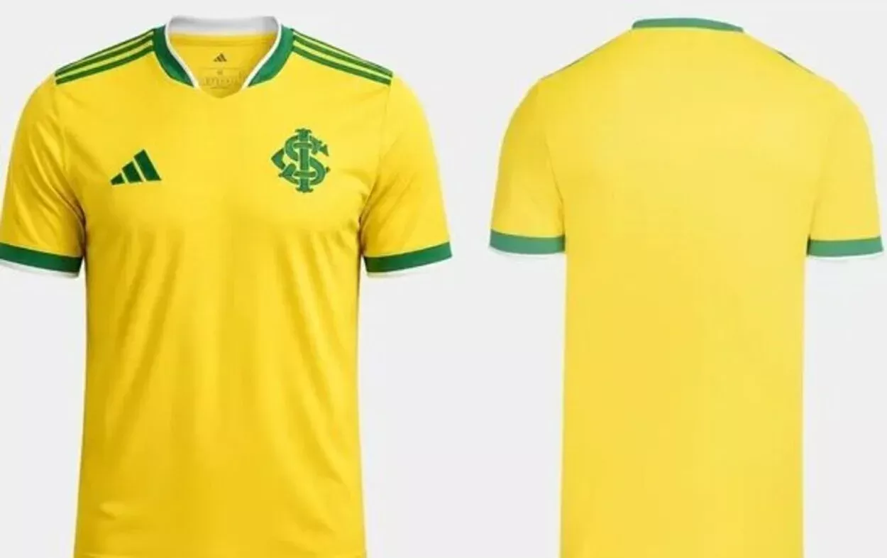 Inter tem camisa amarela para a Copa à venda antes de lançamento oficial Inter hoje