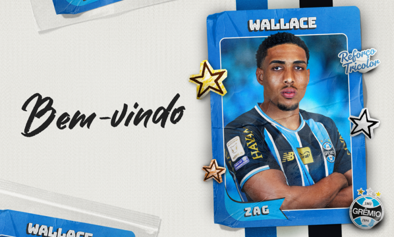 Wallace é anunciado pelo Grêmio