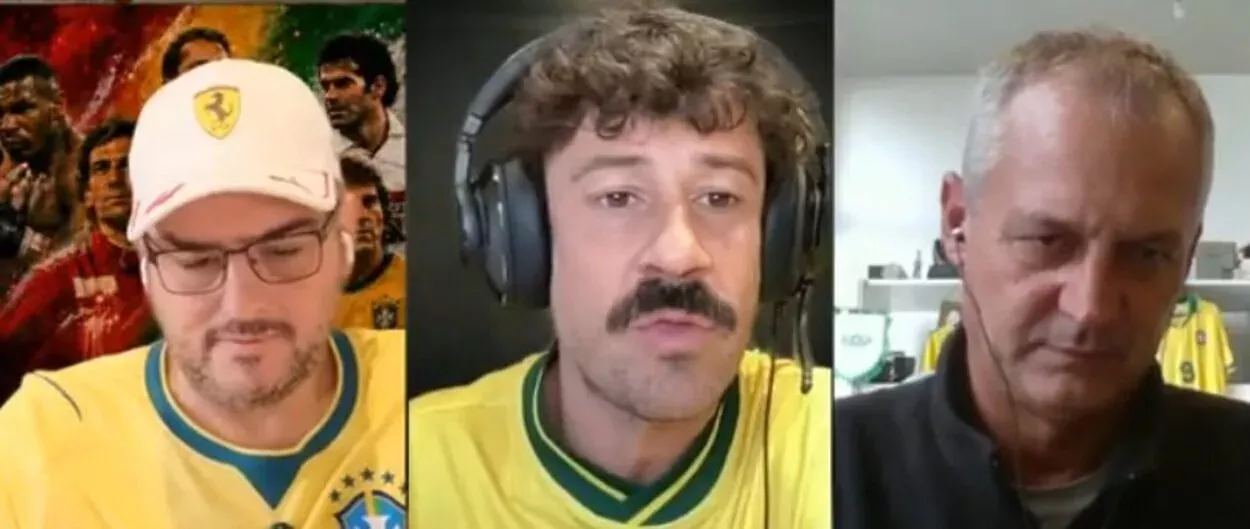 Lisca inicia projeto com Duda Garbi e Rica Perrone durante a Copa do Mundo Lisca do Inter