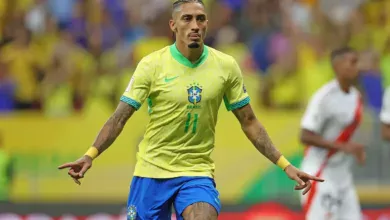 Raphinha admite que quer evoluir desempenho na Seleção Brasileira: "Posso melhorar" Raphinha falou do Grêmio