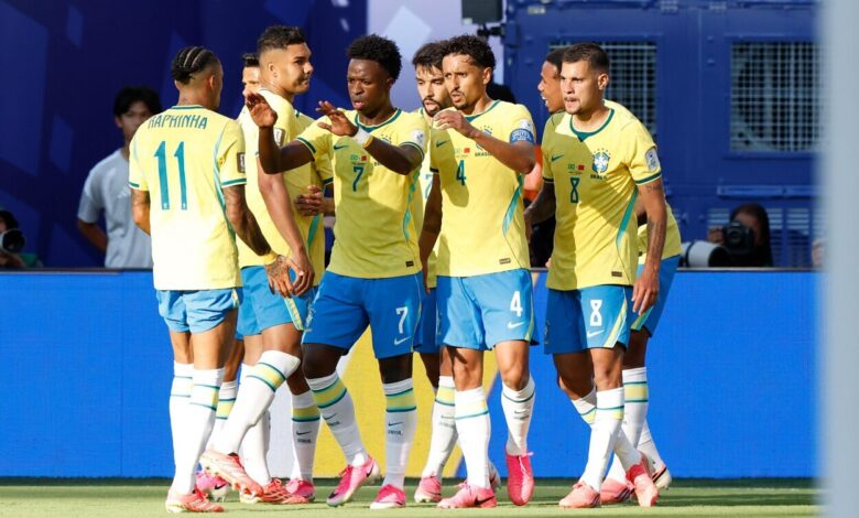 Jogador do Grêmio marca presença na estreia do Brasil na Copa: "Um dia era sonho" Brasil hoje