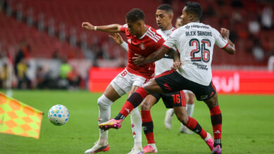 Inter empata com o Flamengo em casa e Grêmio, sem jogar, entra na zona do rebaixamento Inter
