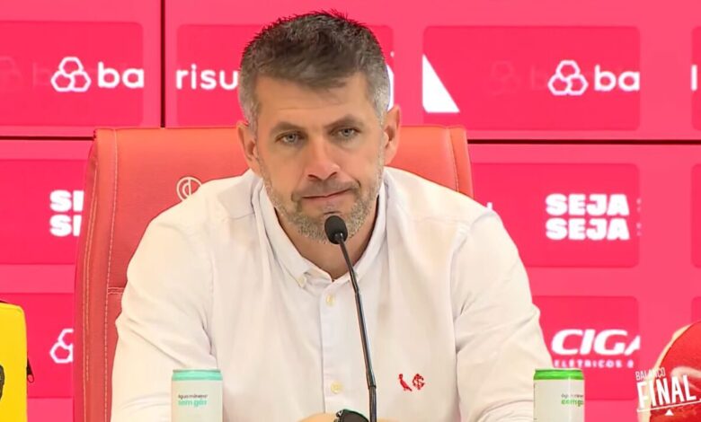 Paulo Pezzolano concede entrevista após derrota do Inter por 2x1 para o Cruzeiro