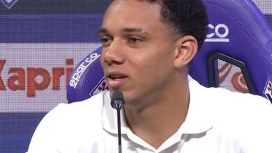 Viery é apresentado oficialmente pela Fiorentina e cita o Grêmio aos jornalistas Viery ex-Grêmio