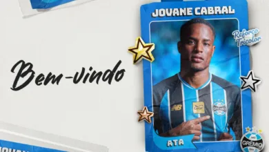 Grêmio com Cabral